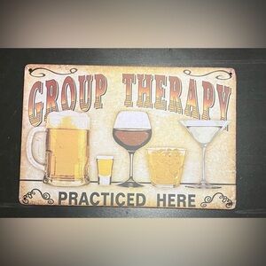 Tin Bar Sign